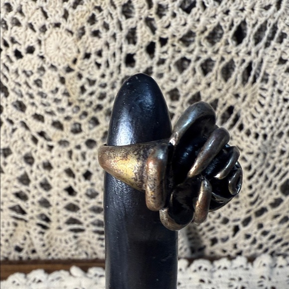 Bronze Rose Ring - Picture 2 of 4